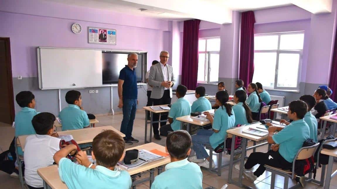 İl Milli Eğitim Müdürümüz Yaşar CİĞER'in okulumuza ziyareti